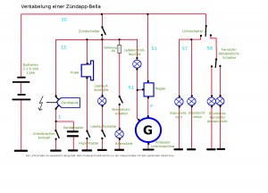 Generic Zundapp Bella Wiring Diagram - source hartmut.homelinux.org